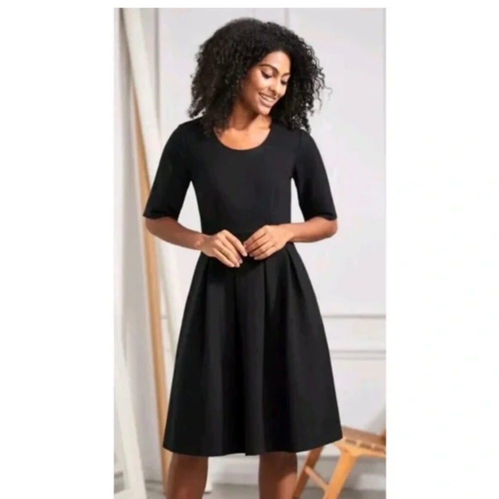Betabrand Black Dress